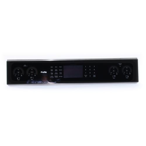 GE WB27X33633 BLACK STAINLESS CONTROL PANEL